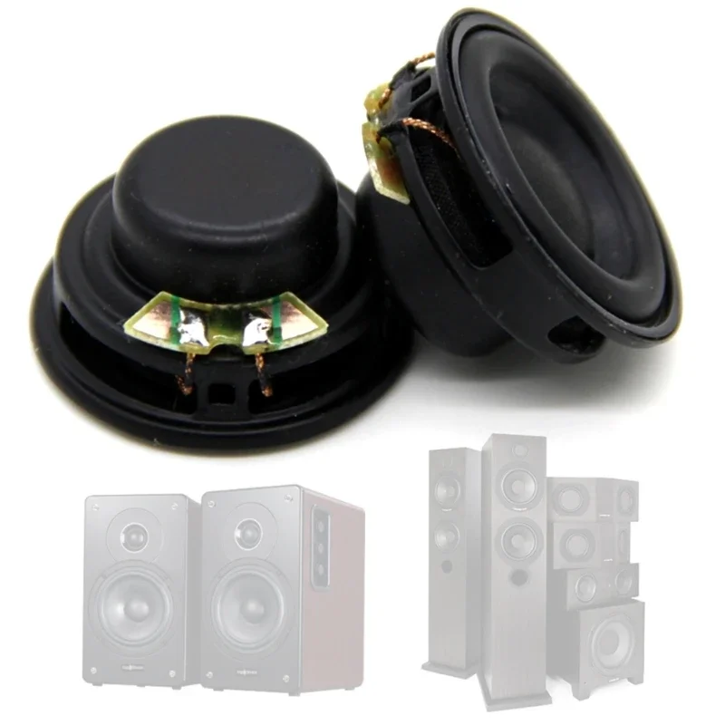 Upgraded 4Ohm 3W Magnetic Speaker 33mm Inner Magnetic Speaker 1/2pcs Upgrades Home Entertainment for Multimedias Device