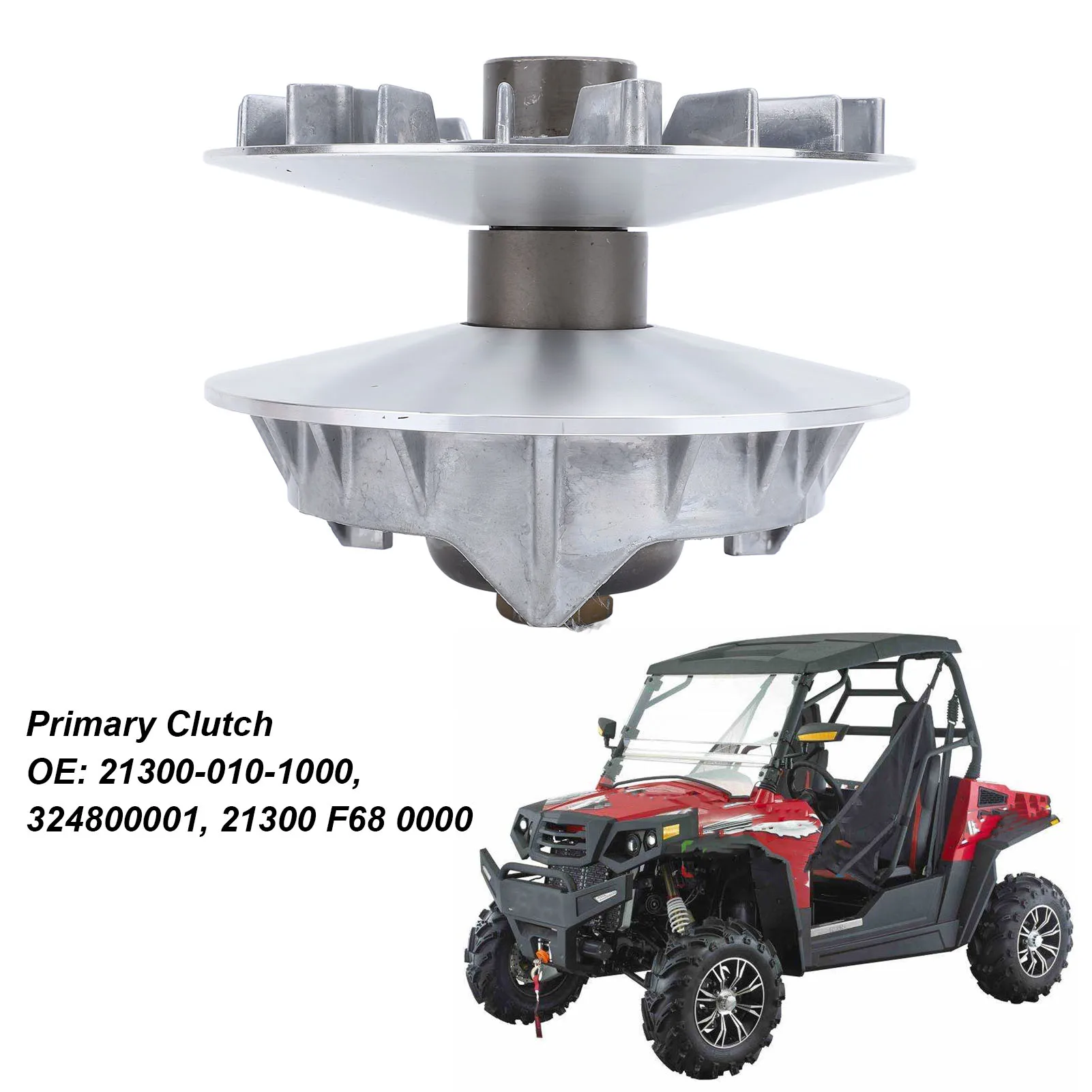 

21300‑010‑1000 Alloy Steel Increased Efficiency Improved Efficiency Primary CVT Sheave for Strike Bennche Supermach UTV