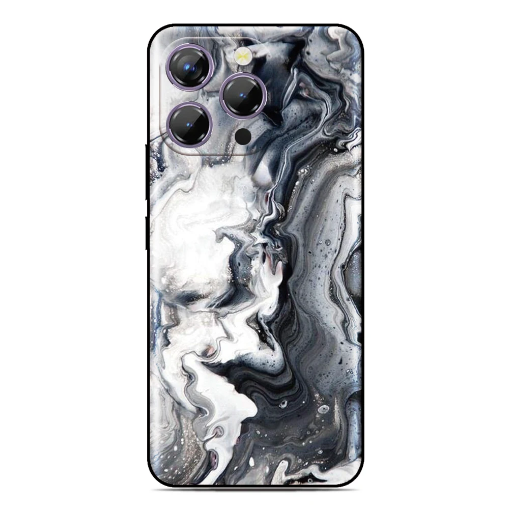 Funda con diseño de mármol para Motorola Moto E13 G82 ThinkPhone G7 G8 Lite G Play Power Stylus 2022 One Action Vision Macro Phone