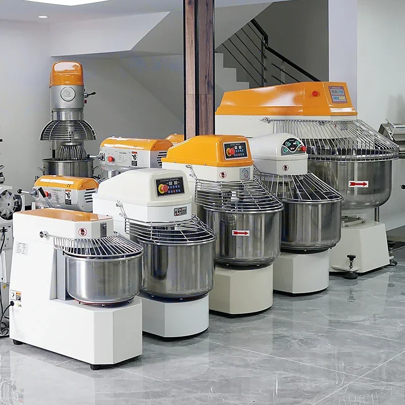 3kg 5kg 8kg 10kg 12kg 15kg 20kg 25kg 50kg 100kg baking equipment pizza mixer spiral mixer bread making machine  dough mixer