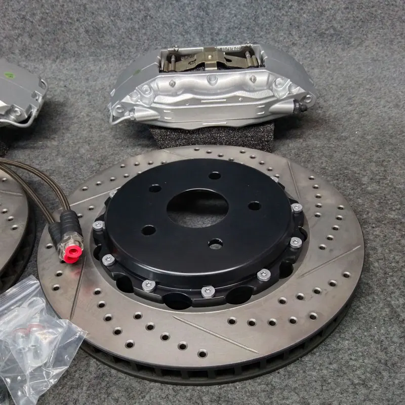 Factory Customize 4 Pot BIg Brake Caliper with Drilled and Soltted Disc Kits for BMW E46 E36 E85 E86