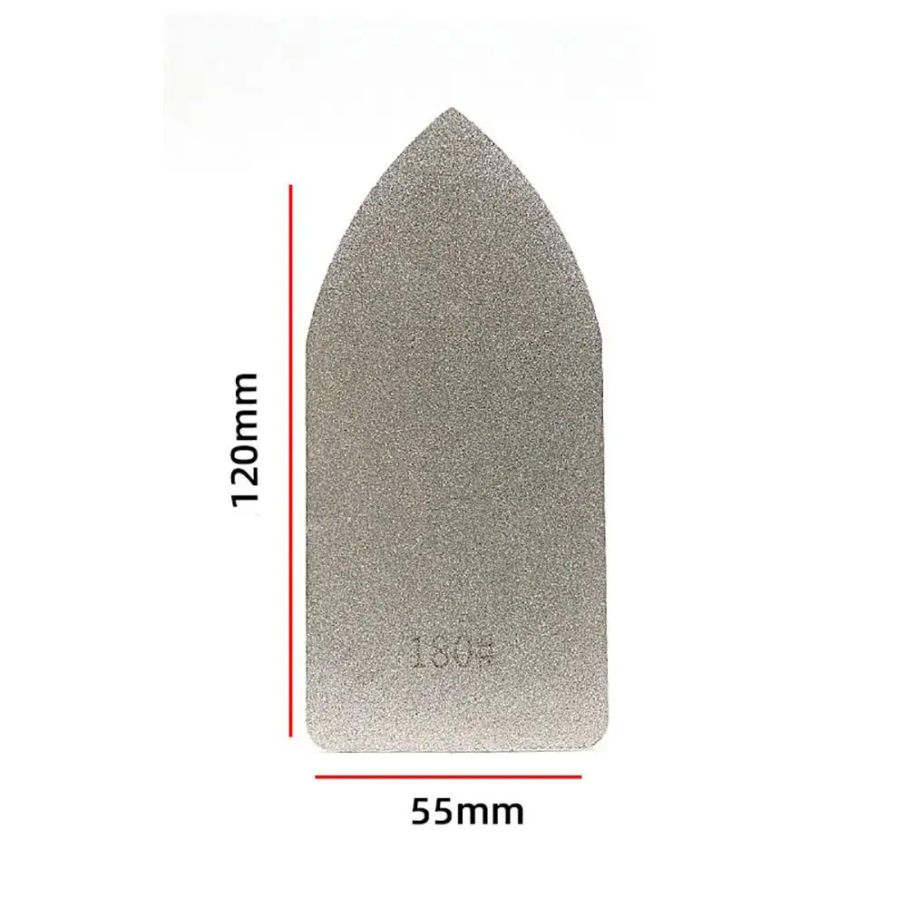 120mm*55mm Hand Sanding Block 120/180/400grits Diamond grinding Pad Tile Glass Trimming Buffing Polishing Toos Abrasive Disc