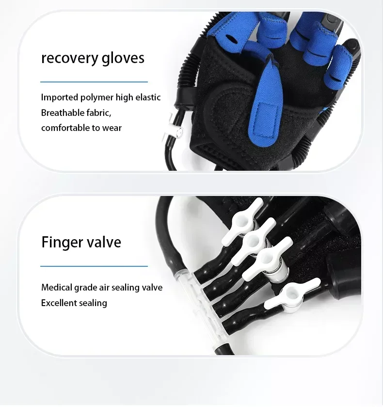 TJ-OM008 شلل نصفي إصبع إعادة التأهيل المدرب روبوت لالسكتة الدماغية وظيفة اليد قفازات تأليف الآلي