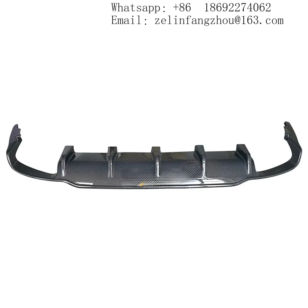 BLIZ Style Carbon Fiber Rear Diffuser Spoiler Bumper Lip Chin Splitter for Civic 11TH FL1 FE1 Hatchback 2022-2024 Pro