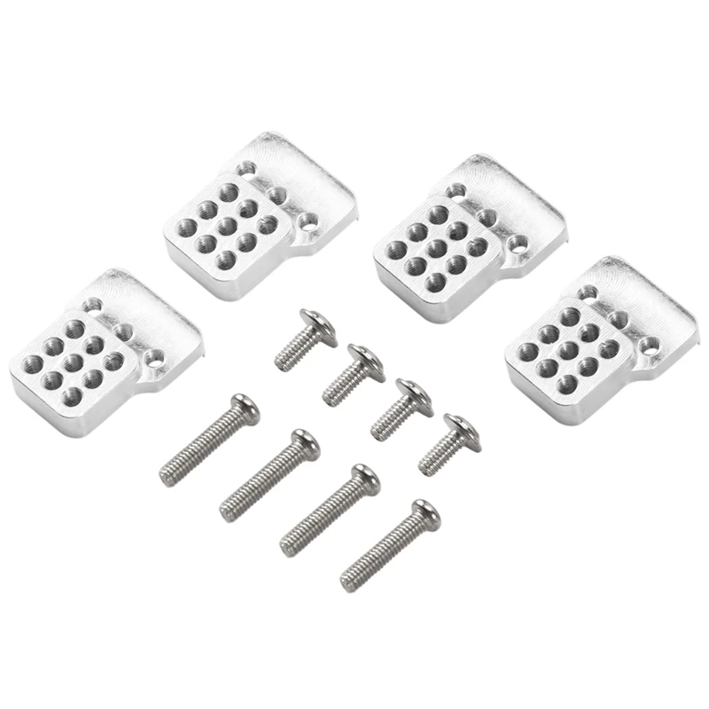 4Pcs RC Car Metal Shock Tower Bracket Kits Shock Sbsorbers Extension Seatfor 1/16 WPL C-14/C-14K/C-24/C-24K Truck Off Road Car P