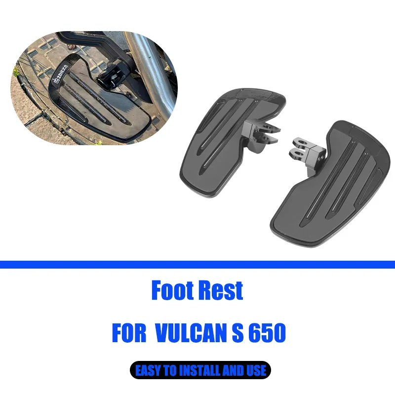 

Large Footrest for Motorcycle Driver, Front Foot Peg for Kawasaki Fellow Can S 650 EN650 VN650 S650 2015-2023