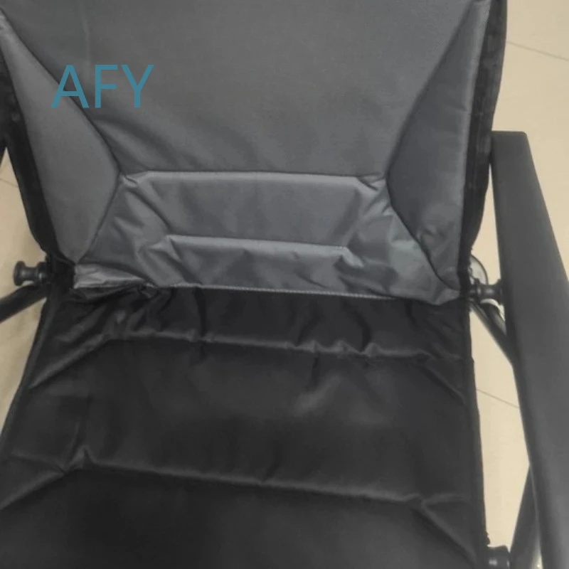 European Style Fishing Chair with Carry Bag for All-Terrain Foldable Seat Collapsible Angler Chair Lightweight Aluminum