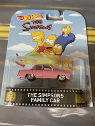 Hot Wheels 1:64 THE SIMPSONS family car the homer Collection of die-cast alloy model ornaments