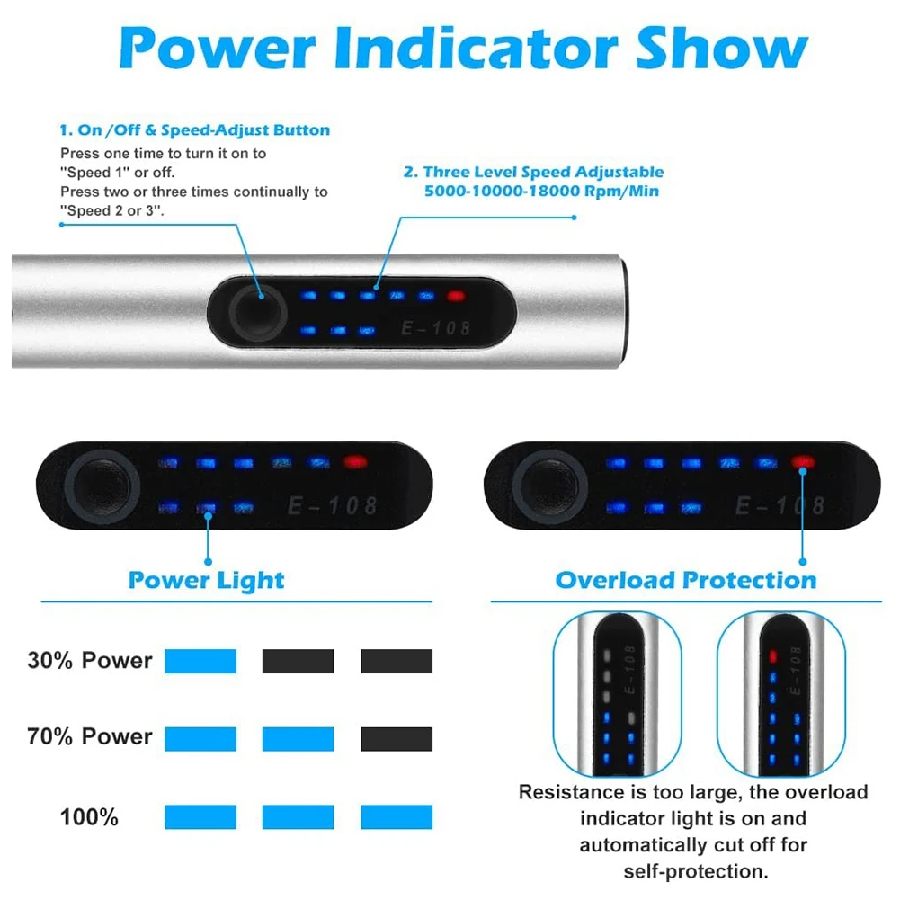 

Electric Engraving Pen Kit,Cordless Rechargeable Grinding Pen with 35 Bits,for Carving Glass Jewelry Wood Stone Manicure jasmine