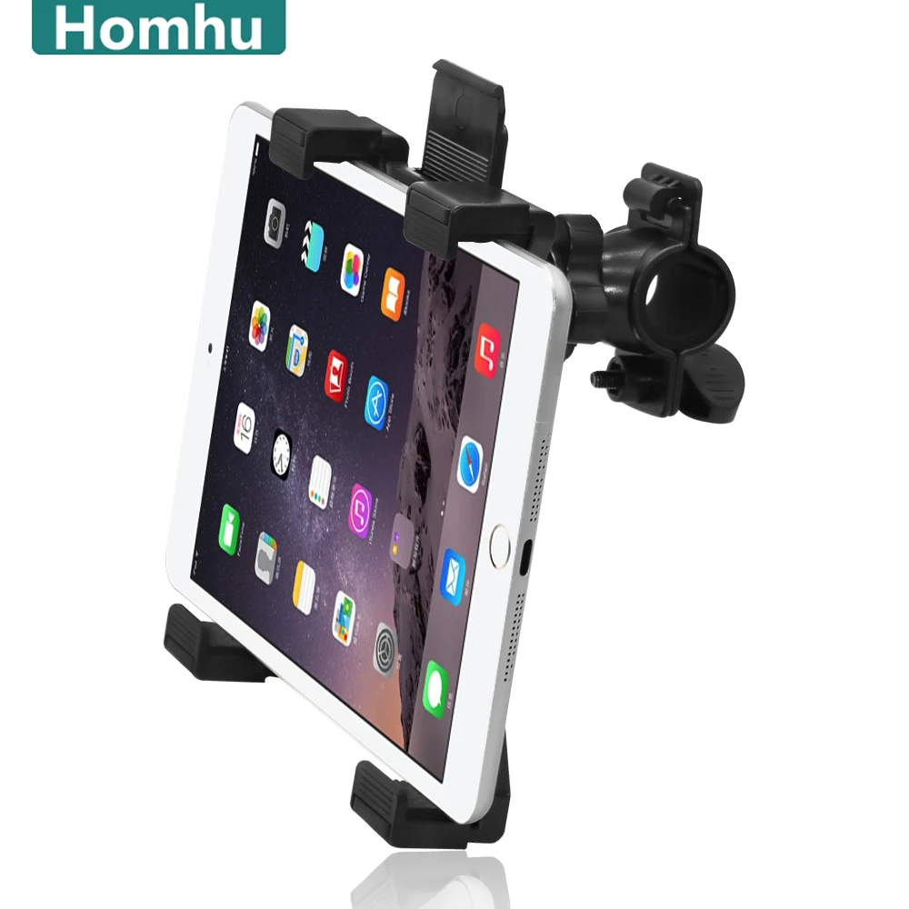 New Tablet Stand Music Microphone Bike Bicycle Motorcycle 7-11 inch Holder Mount For iPad Pro Air Mini 4 3 2 Samsung Xiaomi Tab