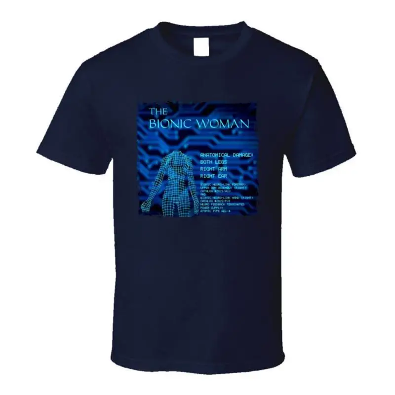 The Bionic Woman Anatomical Damage Tv Series T Shirt