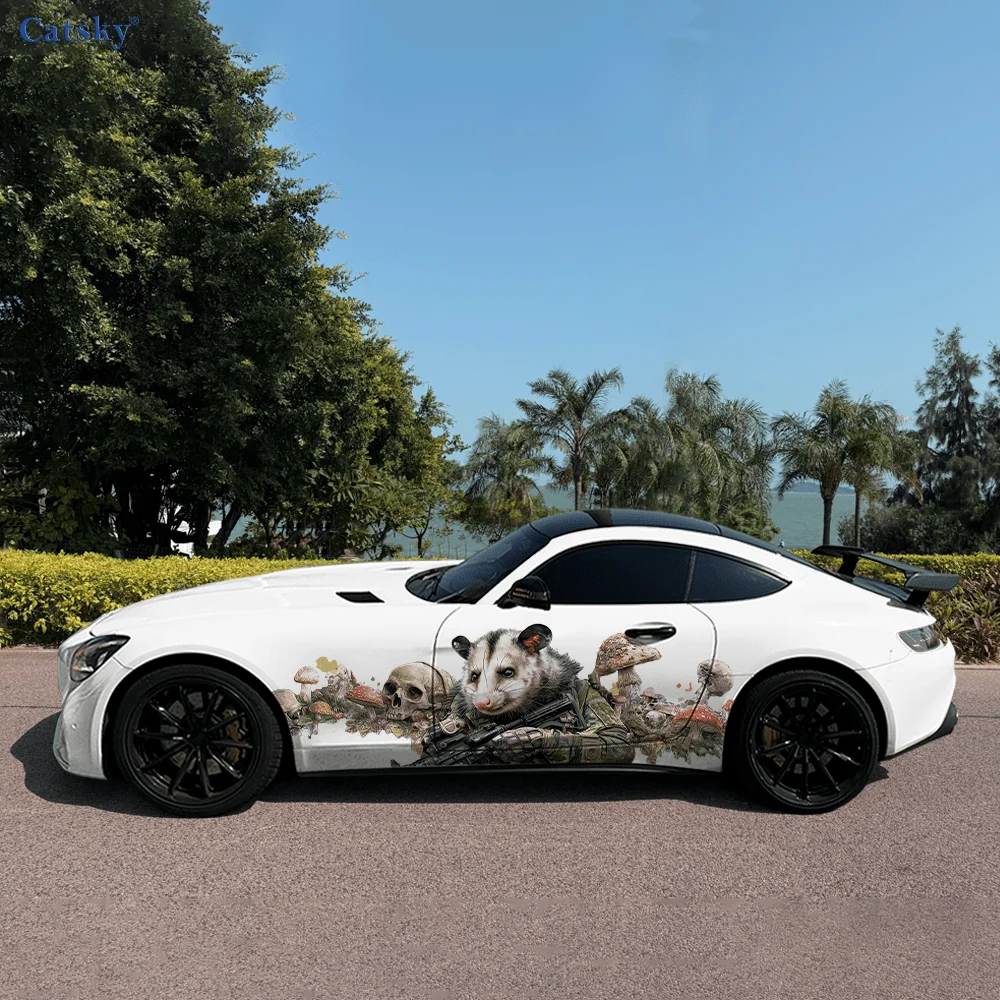 

Хомяк-воин, черепа, автомобильные виниловые наклейки, самоклеящаяся наклейка из ПВХ, подходит для грузовиков, внедорожников, украшения, автоаксессуары, подарок