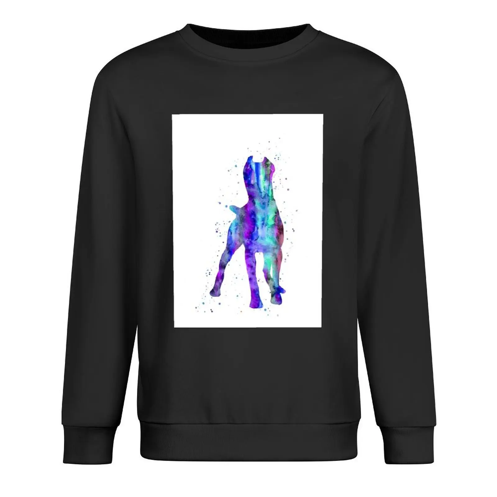 

Cane Corso, Cane Corso dog, watercolor Cane Corso, Italian Mastiff Pullover korean clothes blouse hooded sweatshirts