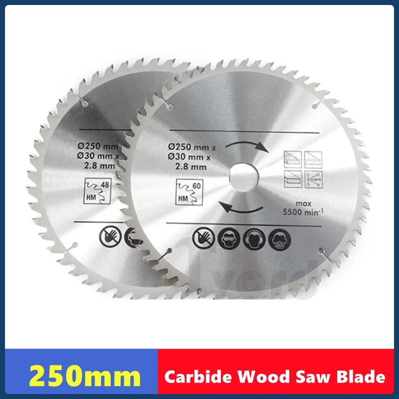 hoja-de-sierra-circular-de-carburo-para-madera-250mmx40t-48t-60t-80t-diametro-de-apertura-30mm-disco-tct-de-aleacion-dura-para-carpinteria