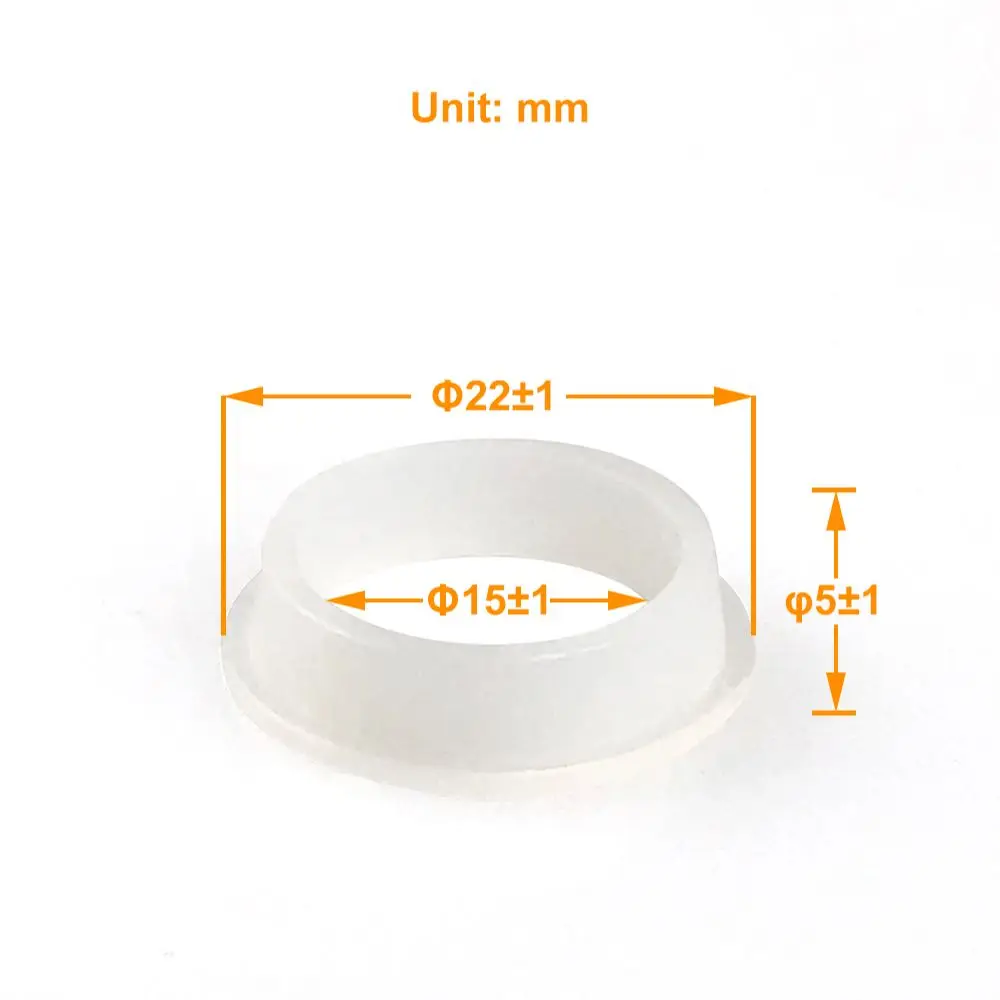 9663821577XT 1EW63TZZAA 8R29-15K859-AAW PDC Parking Sensor Seal O-Ring White For Checrolet Citroen Dodge Ram Opel TESLA Model S