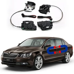 For SKODA Superb Electric suction door Automobile refitted automatic locks Car accessories door Soft Close auto Power tools