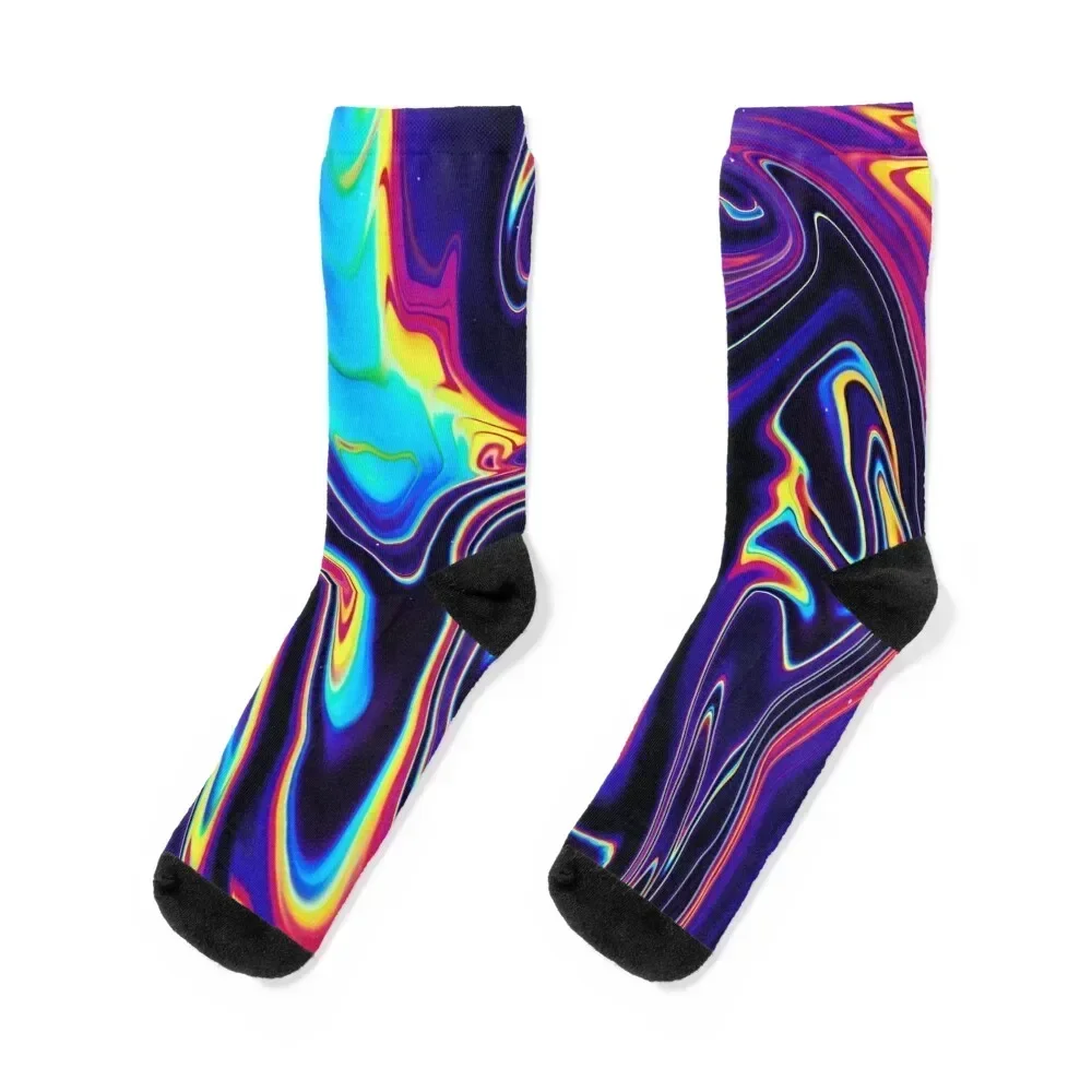 

LUMINESCENT Socks golf cartoon Crossfit Thermal man winter Socks Women Men's