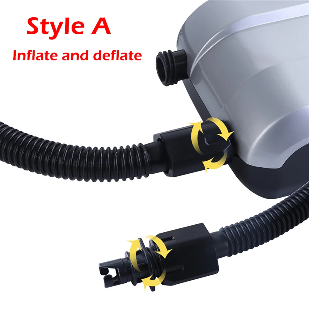 Bomba de aire eléctrica para SUP, inflador de aire rápido con pantalla Digital, 110W, 12V