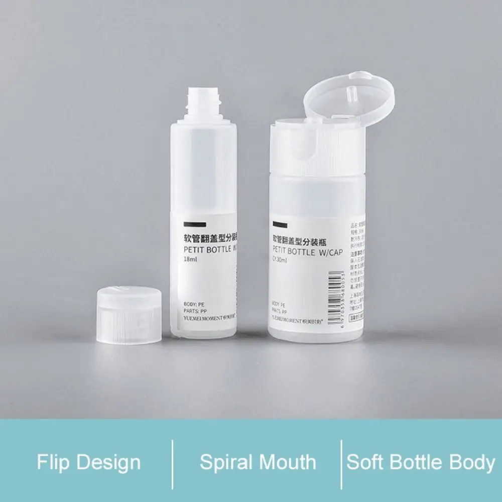 Portable Travel Refillable Bottles Squeeze Refillable Squeeze Bottle Portable Shower Gel Lotion Bottle Hotel