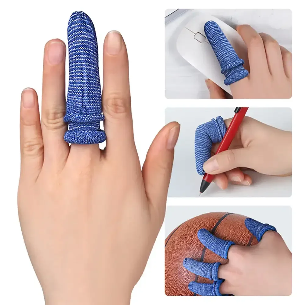 10pcs Soft Finger fasciatura tubolare Finger Bobs culle Buddies medicazioni benda tubolare di pronto soccorso per l\'uso sotto una culla per le dita