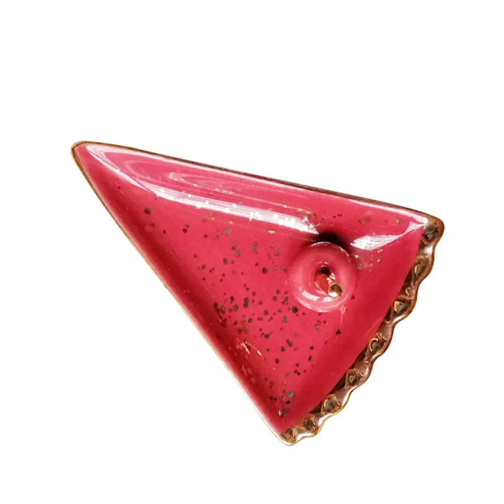 

Watermelon Shaped Ceramic Jewelry Tray Decorative Jewelry Organizer Ring Earring Bracelet Storage Dish Ideal Gift Wedding