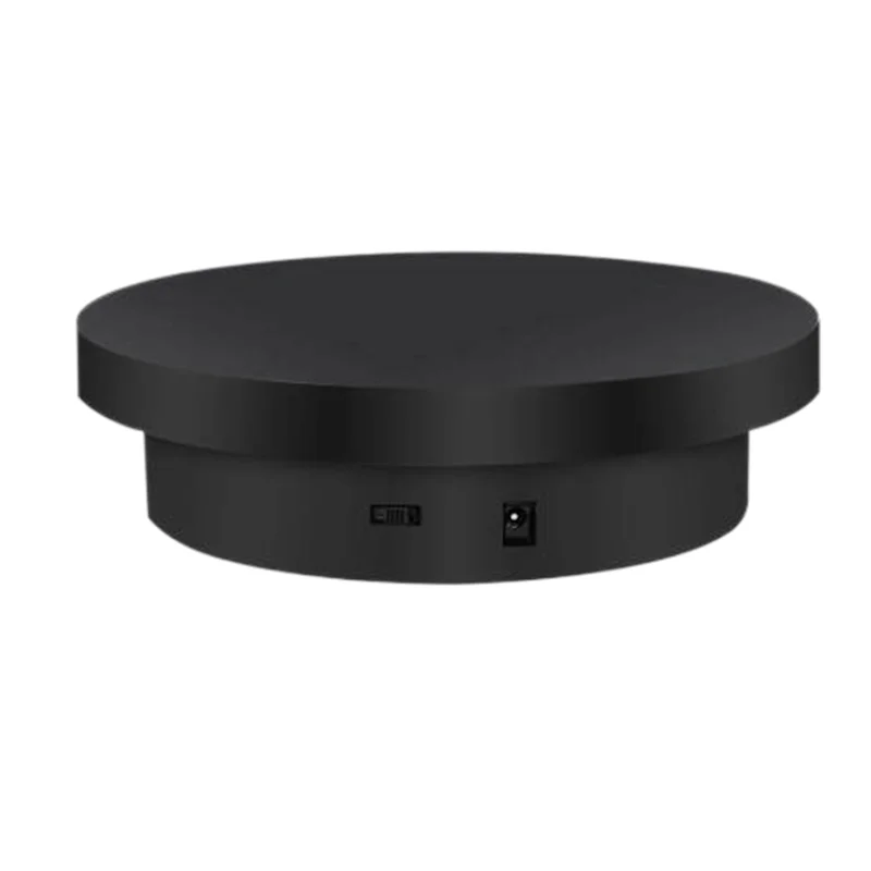 A33T-Electric Turntable 360° Rotating Display Photography Turntable USB Charging Display Stand Swivel Plates For Video