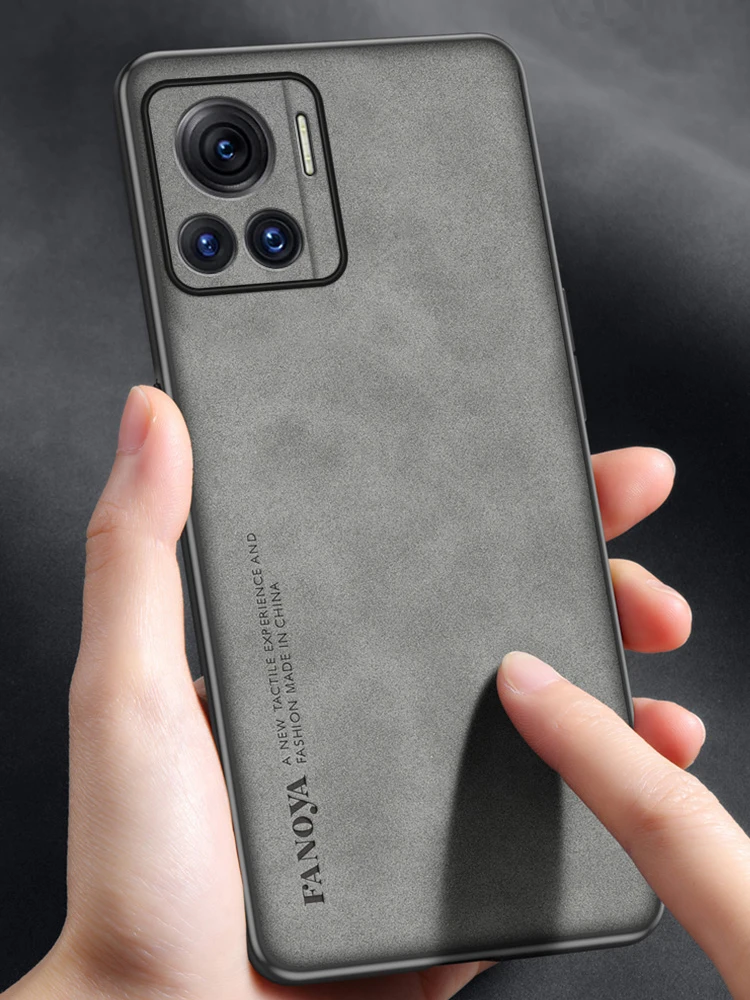 מגן טלפון עור מקרה עבור מוטורולה קצה 30 אולטרה עמיד הלם מקרה עור ידידותי כיסוי Moto קצה 30 Fusion/קצה בתוספת 2022