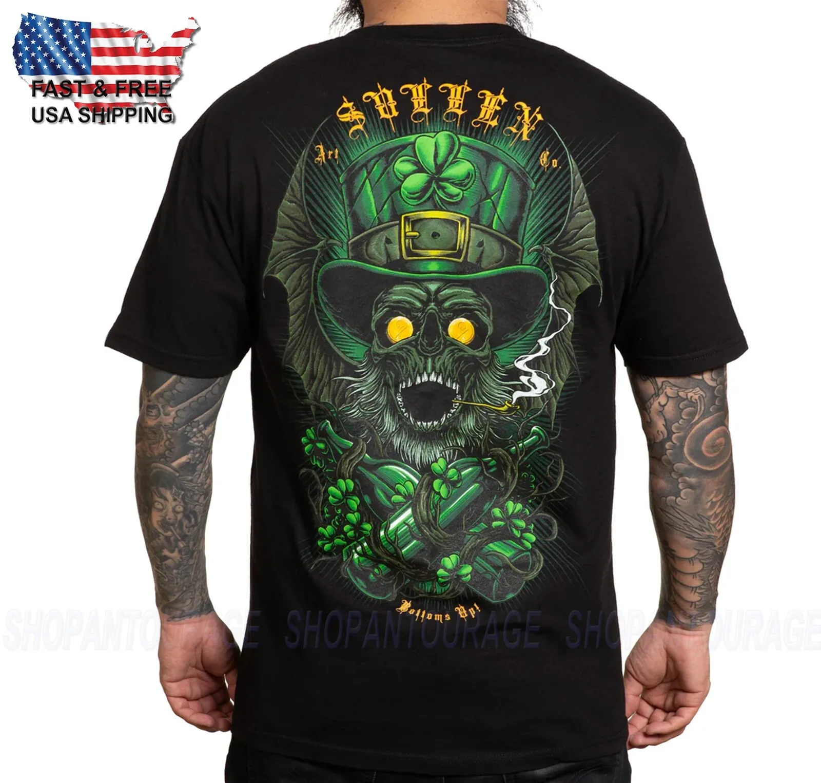 

Sullen Art Collective Saint Batty Standard SCM5849 Short Sleeve Men`s T-shirt