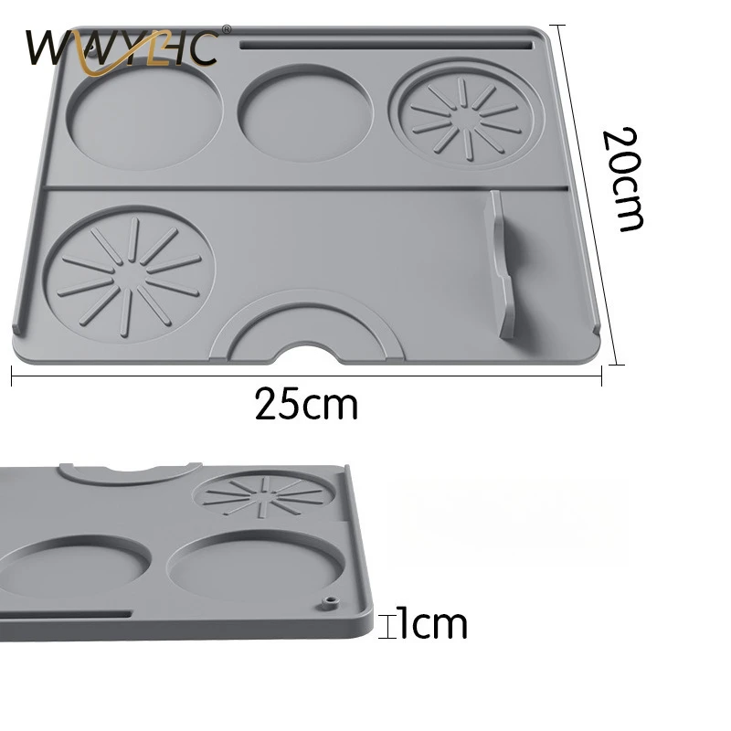 

Suitable for Coffee Machine Heat-resistant Drainage Silicone Pad Pressure Protection Table, Insulation Anti Slip and Durable