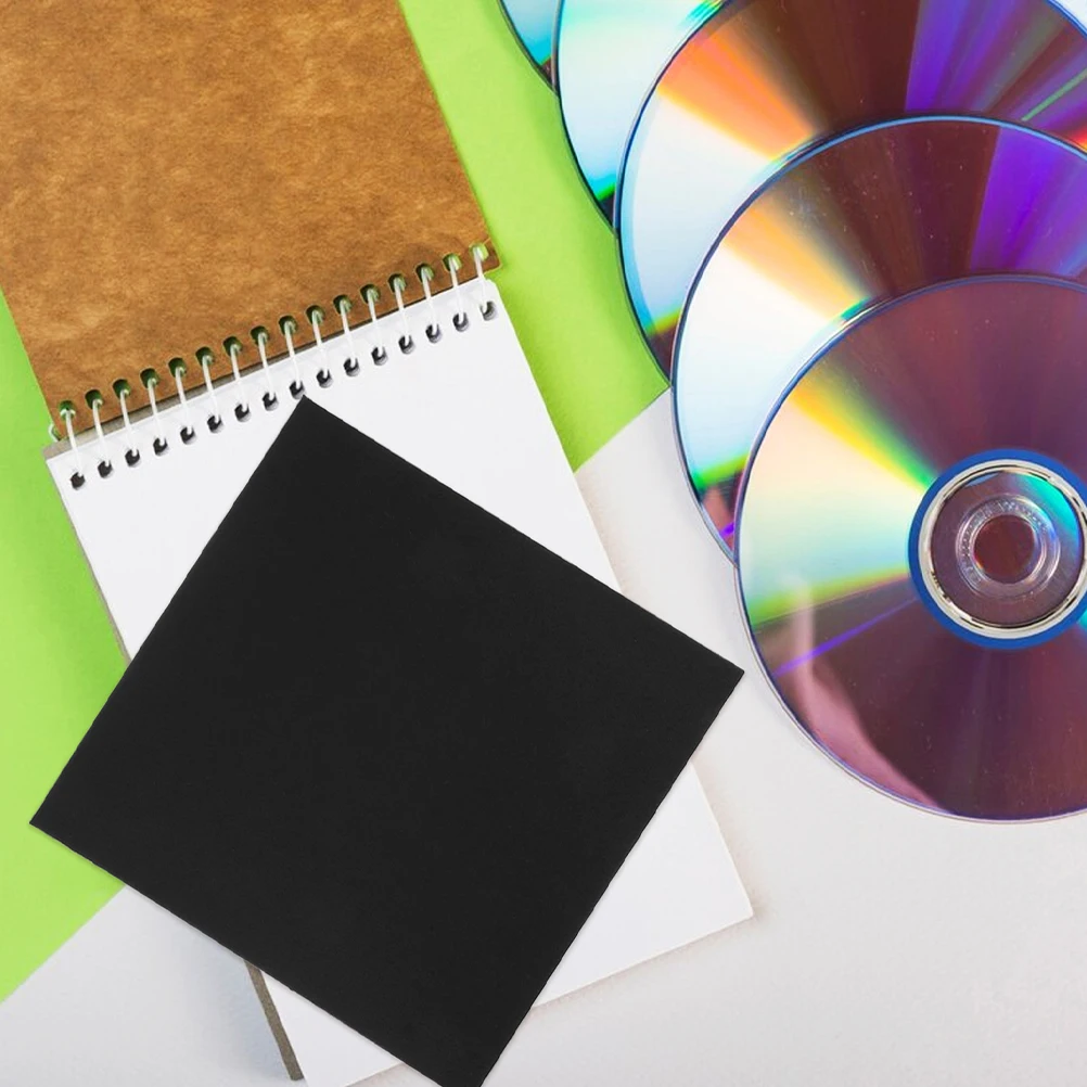 

10 Pcs CD Bag Paper Storage Envelope Case Holder Wallet Sleeve Holders Cases Sleeves Carrying Travel Dvd Display