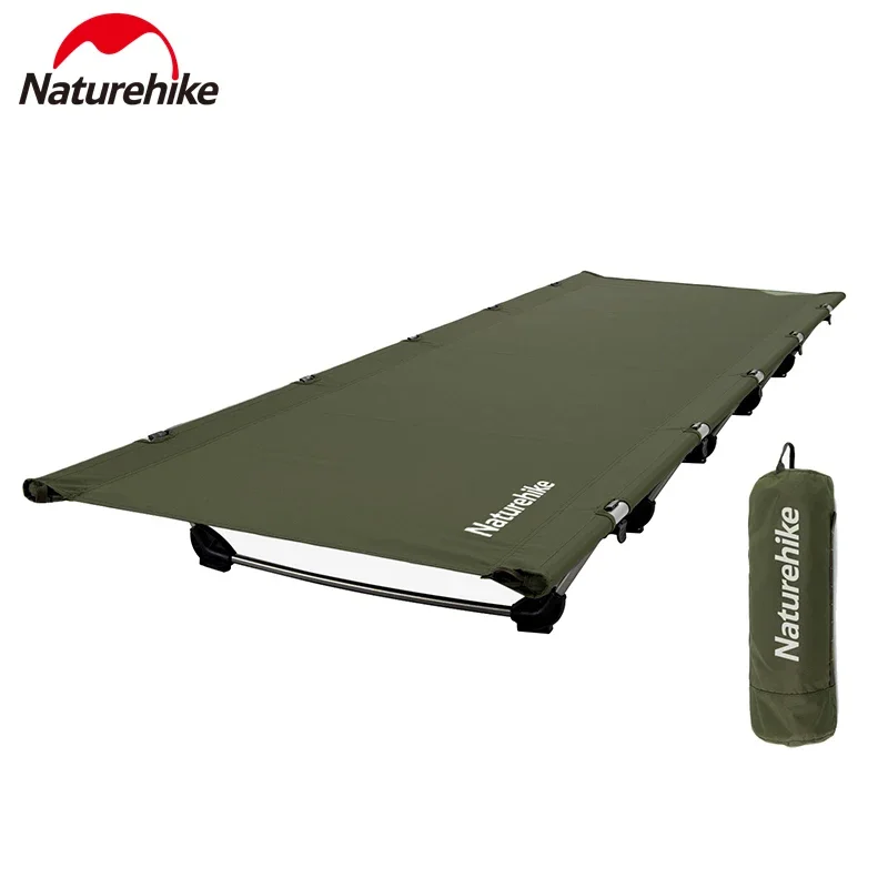 Naturehike Camping Cot Ultralight Portable Folding Tent Bed Outdoor Foldable Camping Bed Beach Single Tourist Bed Camp Bed