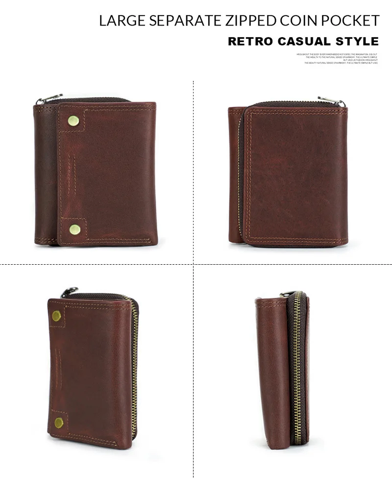 YKOSM Vintage Luxus Echtes Leder Airtags Brieftasche Männer Frauen Geldbörse Mit RFID Blocking Box Anti-verloren ID Kreditkarte Tasche – Detail 10