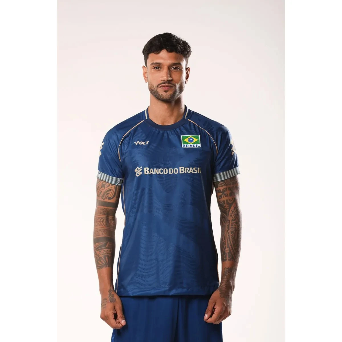 2026 CBV Brasilien Unisex Volleyball-Trikot, Atmungsaktives Netz-Strandvolleyball-Shirt, Herren Damen Sommer-Sport-Schnelltrocknendes Trikot – Detail 4