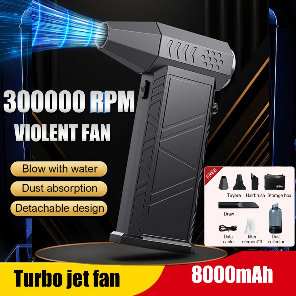 Рисунок 2 - 300000 RPM Violent Fan Мощный воздуходувка