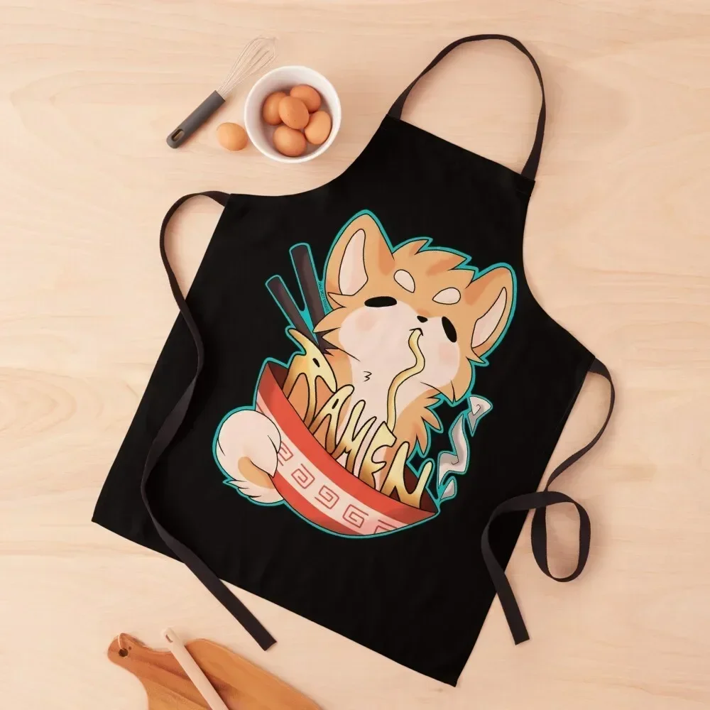 

Ramen Pup Apron Kitchen Supplies Idea Goods Men kitchen For Men cook wear Apron
