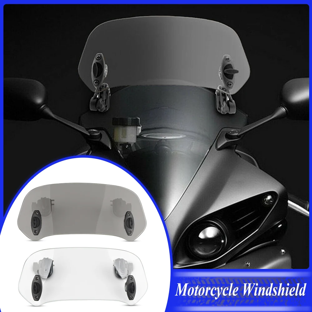 

For YAMAHA TDM 850 900 TDR250 XT1200Z/ZE XT660Z Super Tenere Motorcycle Windshield Extension Spoiler Windscreen Air Deflector