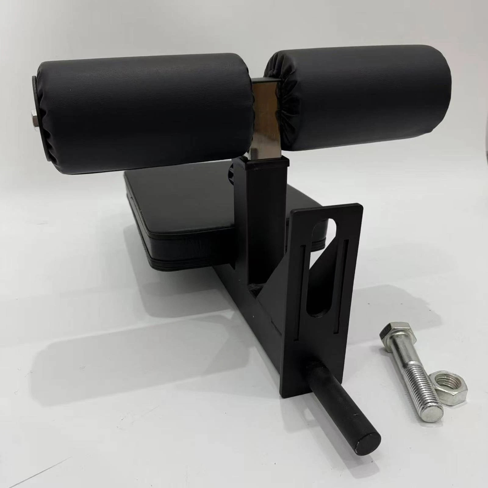 Leg Developer with Rollers Universal Utility Seat with Rollers Lat Pulldown Attachment Space-Saving Gym Accessory
