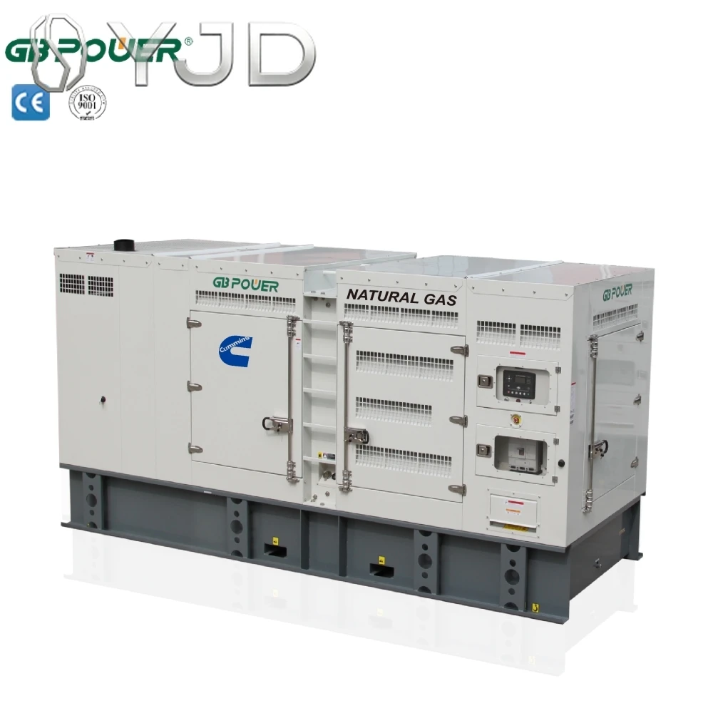 Silent Natural Gas 3phase 350kva Auto Start for Engine Generator with GB15-GN Engine and HCI 444E1 Alternator