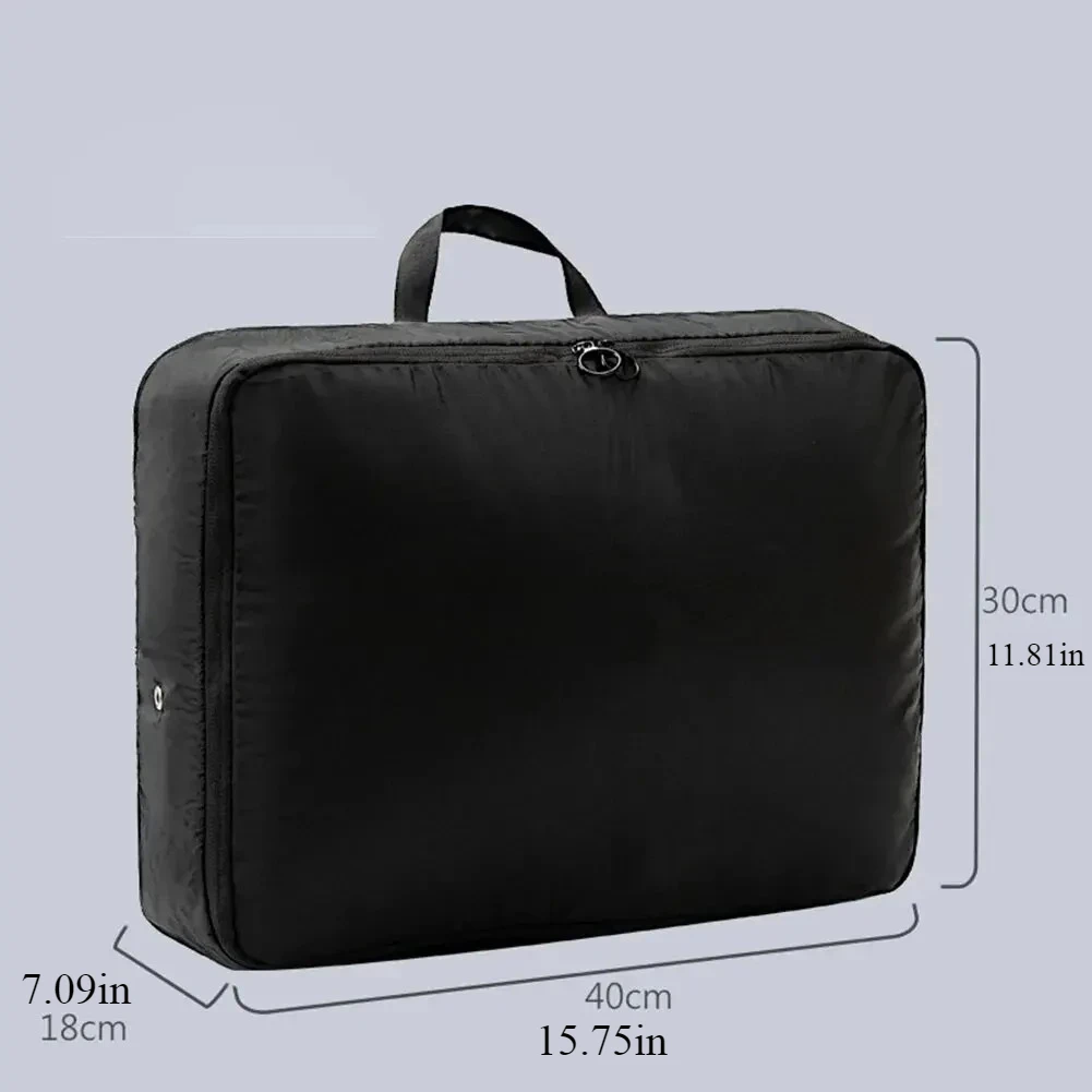 Handheld Foldable Compression Clothes Organizer Storage Bag Space Saving Quilts Luggage Down Jacket Cotton Pouch