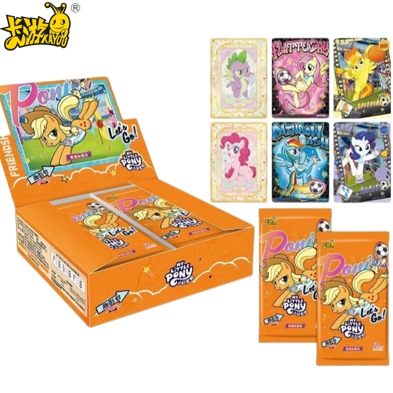 KAYOU My Little Pony Authentische Neue Serie Sammelkarten Freundschaft für Immer Karten Lustige Fototaschen Anime-Merchandise Geschenke
