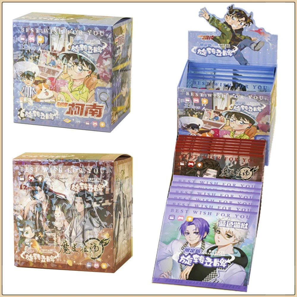 

Wholesale Popular Anime SPY X Family Peripheral Acrylic Rotating Stand Model Desktop Decorative Ornaments Kids Creative Gifts