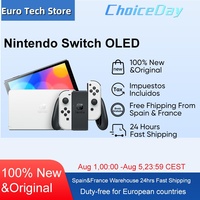 Nintendo Switch OLED Model 7 Inch Screen Joy‑Con Handle Enhanced Audio Adjustable Console Stable TV Mode Video Game