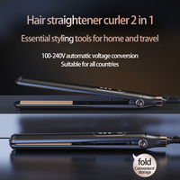 10 Seconds Fast Heating Hair Straightener Curler 2 in 1 For Xiaomi Professional Hairdressing Tools Hot Comb Hair Iron Brush