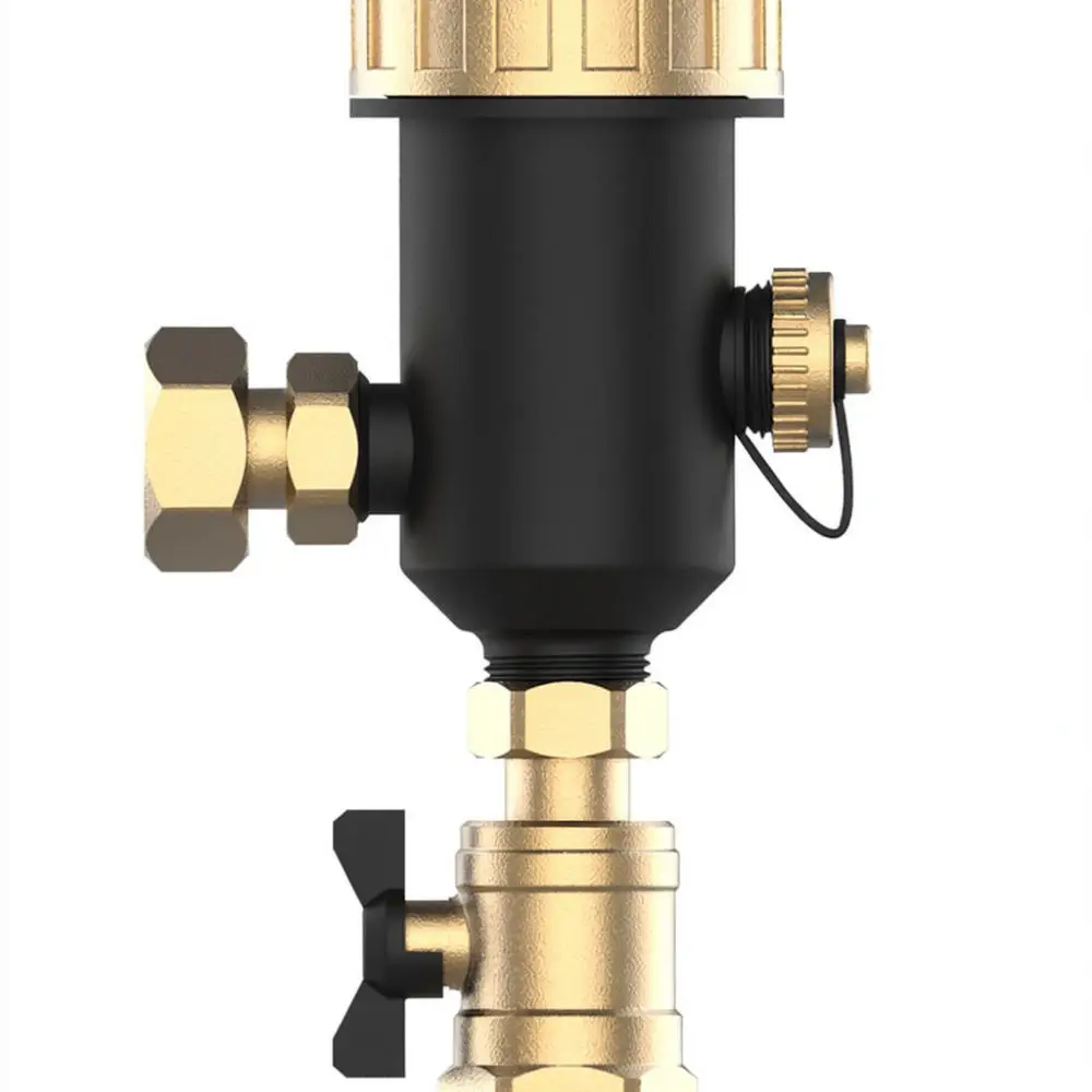 Inline Magnetic Dirt Separator For Central Heating Boiler Brass Water Filter Effective Sludge Rust Scale Remover Parts