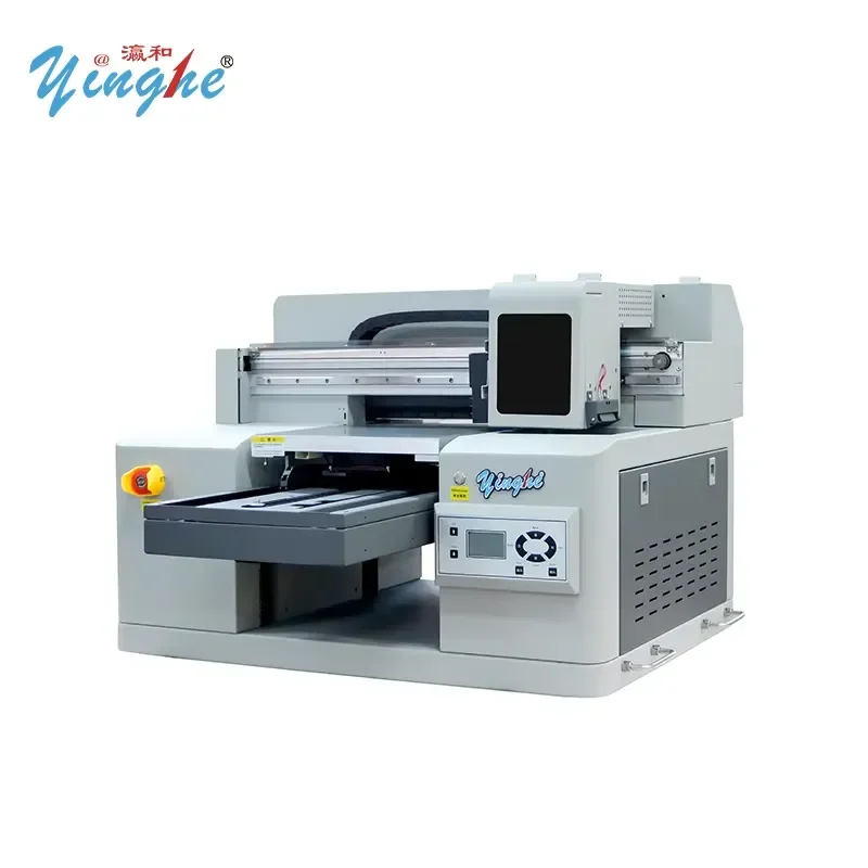 3040 Size Flatbed UV Printer with Dual XP600 Printheads for TPU Phone Case Wood Acrylic Glass Metal PVC Printing