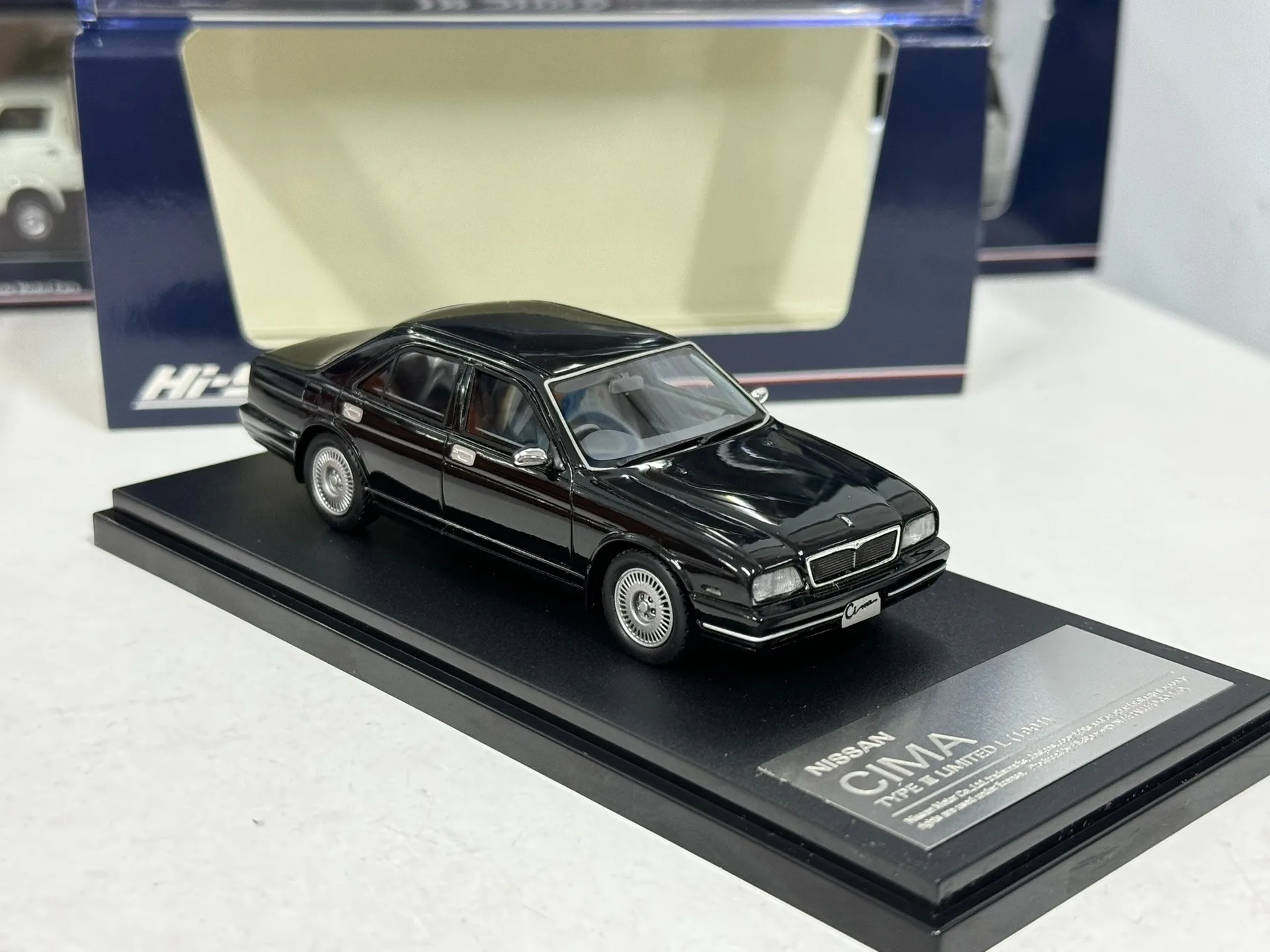 

Литой под давлением HI Story 1/43 Cima, модель автомобиля из смолы, Коллекционная игрушка, подарок, сувенир, украшение для дисплея