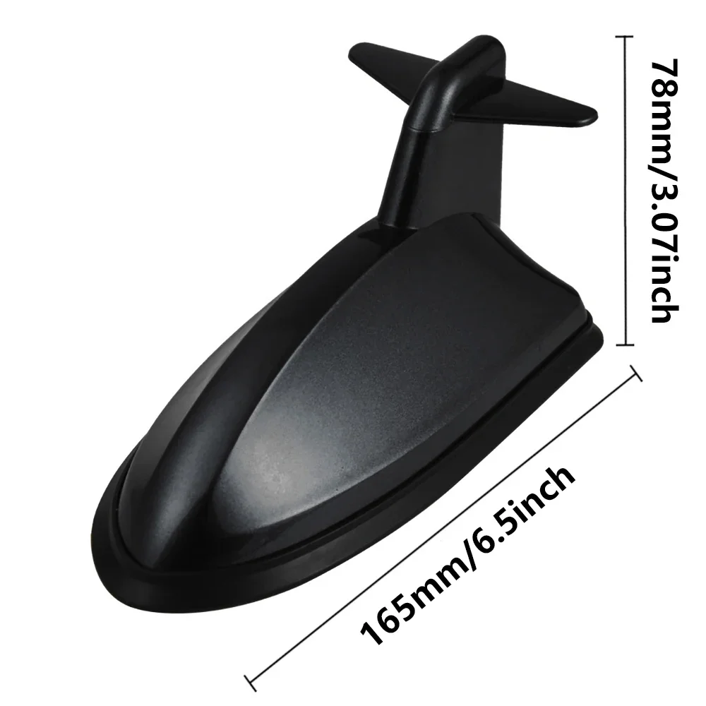 1pcs Universal ABS Shark Fin Car Antenna - Stylish Roof-Mounted Aerials for Enhanced Radio Signal Reception