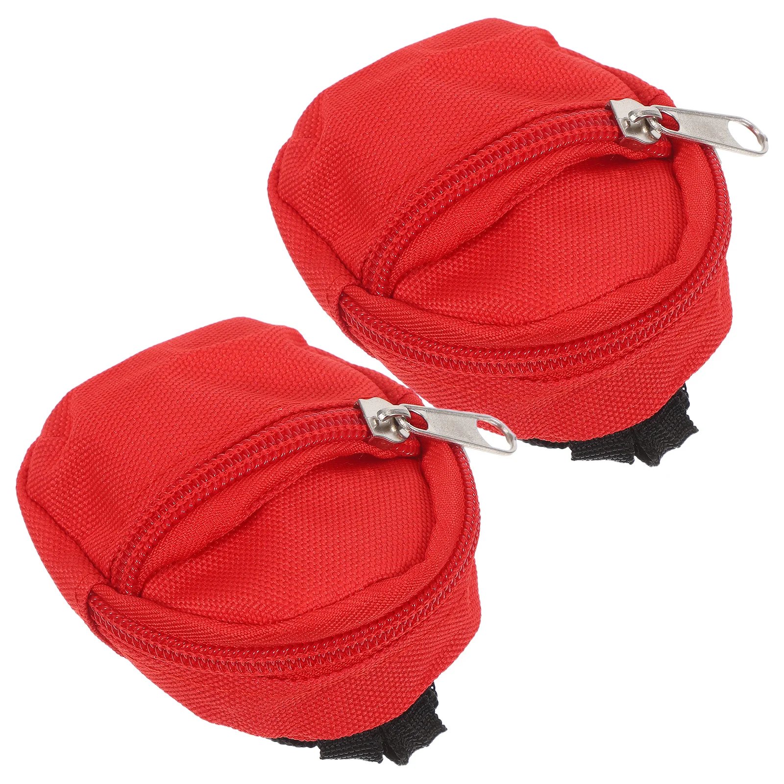 2 قطعة حقيبة ظهر صغيرة لطيفة بسحاب مقاس 1:6 حقائب مدرسية مصغرة لبيت الدمى للمشاهد الصغيرة وإكسسوارات الأزياء والعرض #1