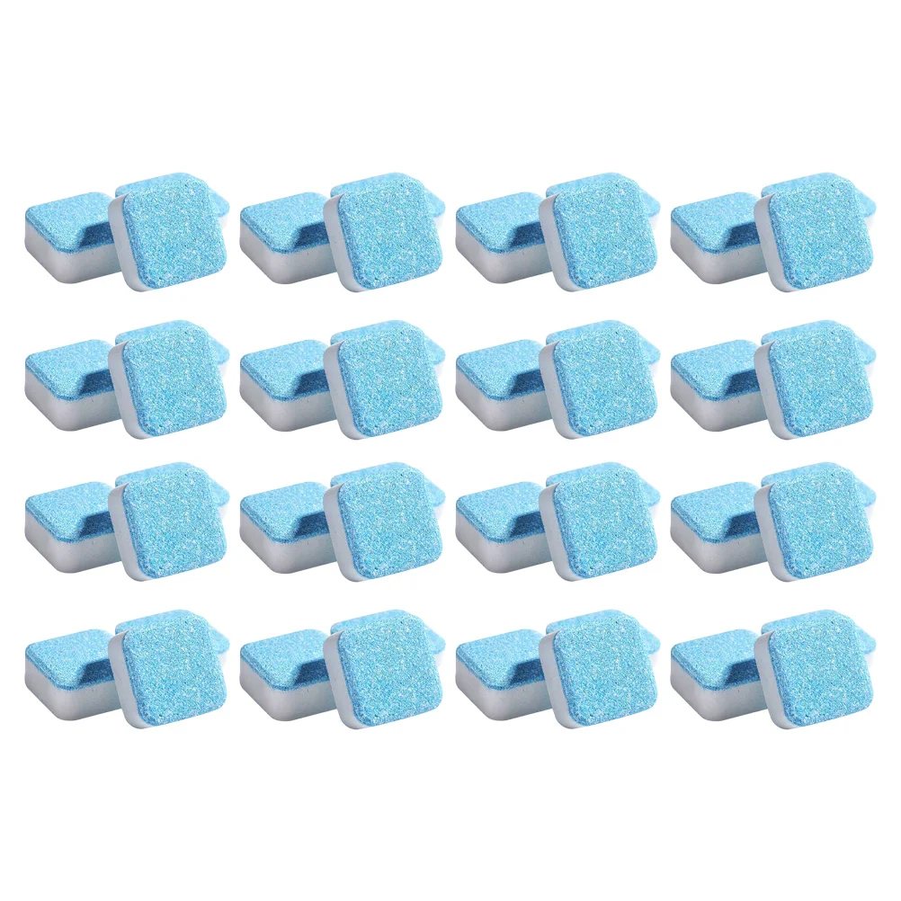 

48 Pcs Washing Machine Effervescent Tablet Tablets Sink Cleaner Cleaning Portable Washer Supply Active Gadget