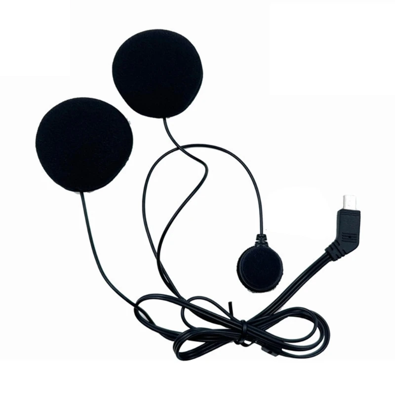 Dropship All Purpose 10Pin Headset Switching Corded Mic for Motorcycle Helmets